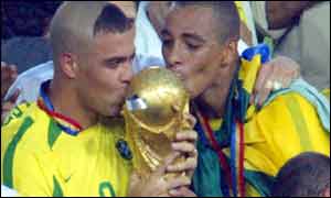 Gilberto Kisses The World Cup