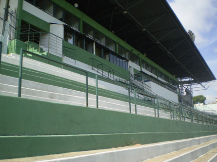 The stadium building at Atletico Mineiro