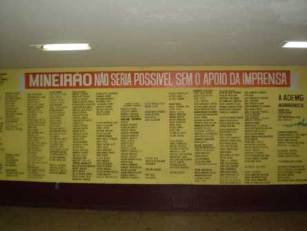 Names on wall