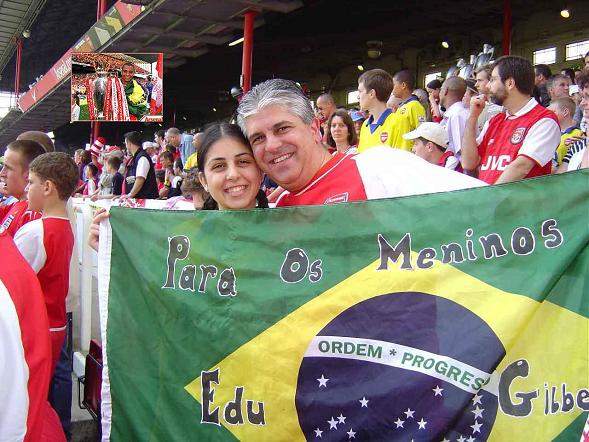 Gilberto Fans At Highbury