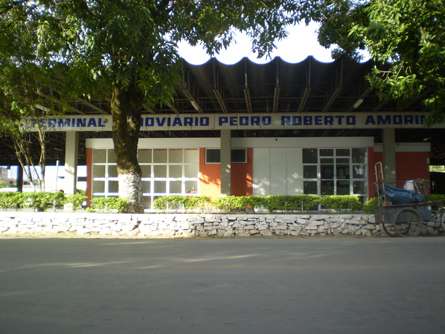 The Bus Station at Lagoa da Prata